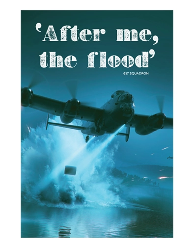 Lancaster Bomber Tin Poster